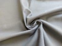 Brushed Cotton Flannel Fabric Material Wynciette GREY
